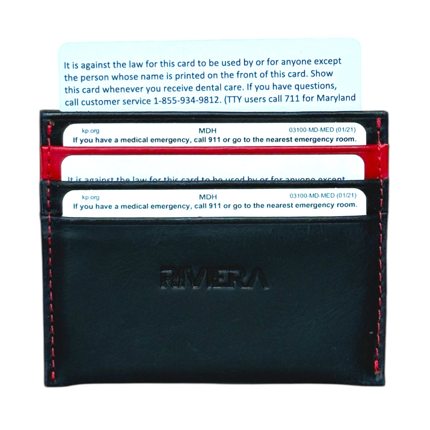 Bruno – Mixed Color Leather Card Holder