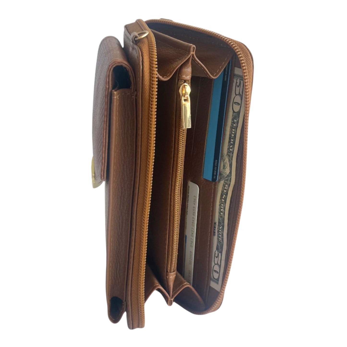 Vera – Leather Phone Pouch Crossbody Bag