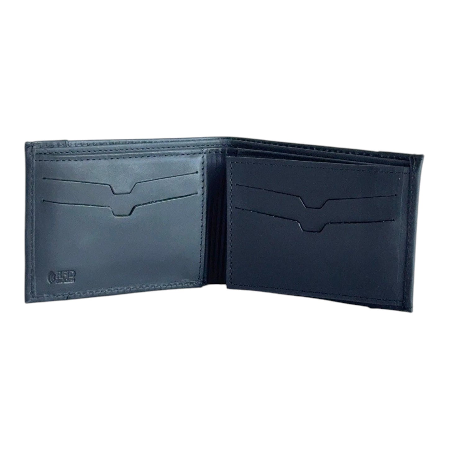 Hugo – Slim RFID Leather Wallet with Jacquard Patch