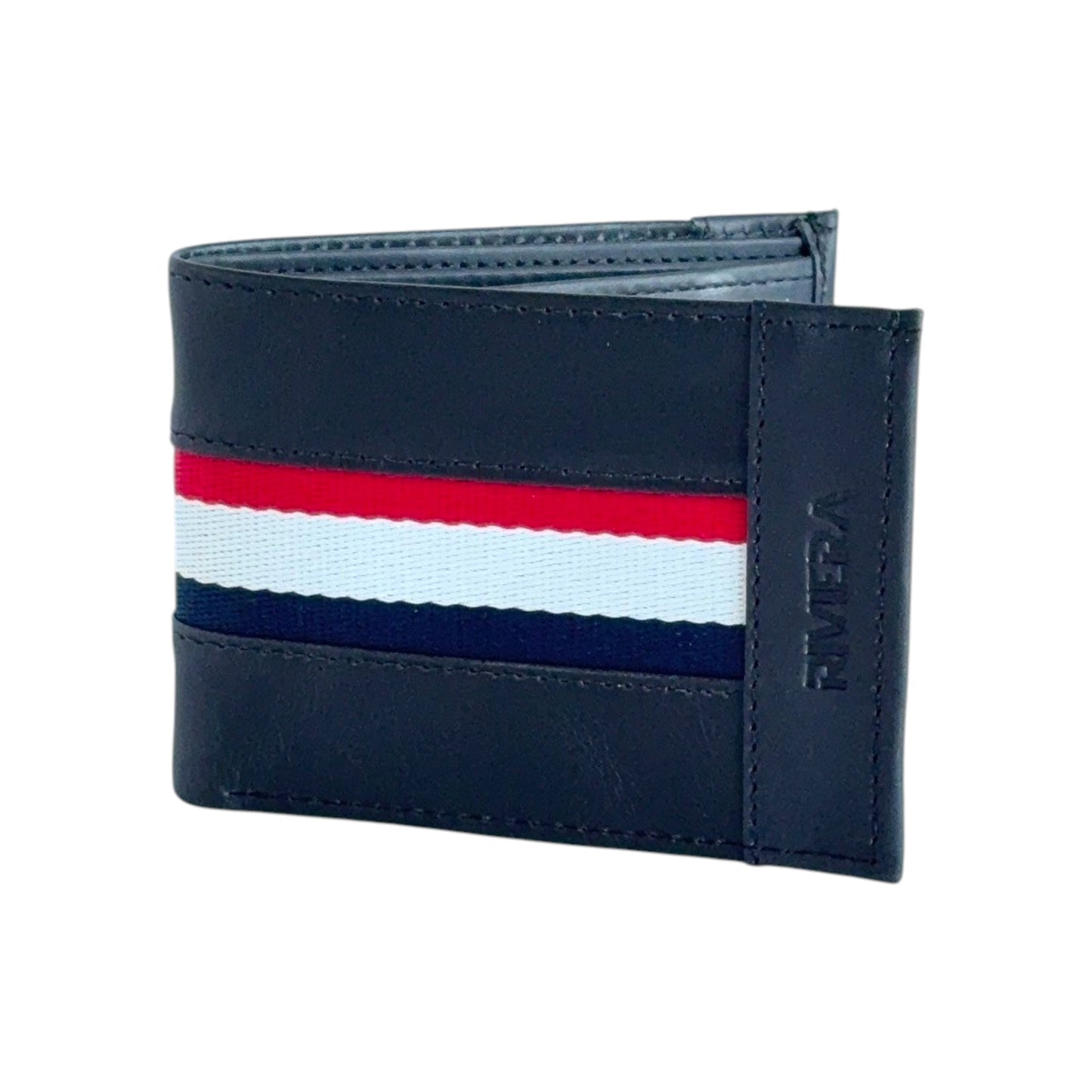 Hugo – Slim RFID Leather Wallet with Jacquard Patch