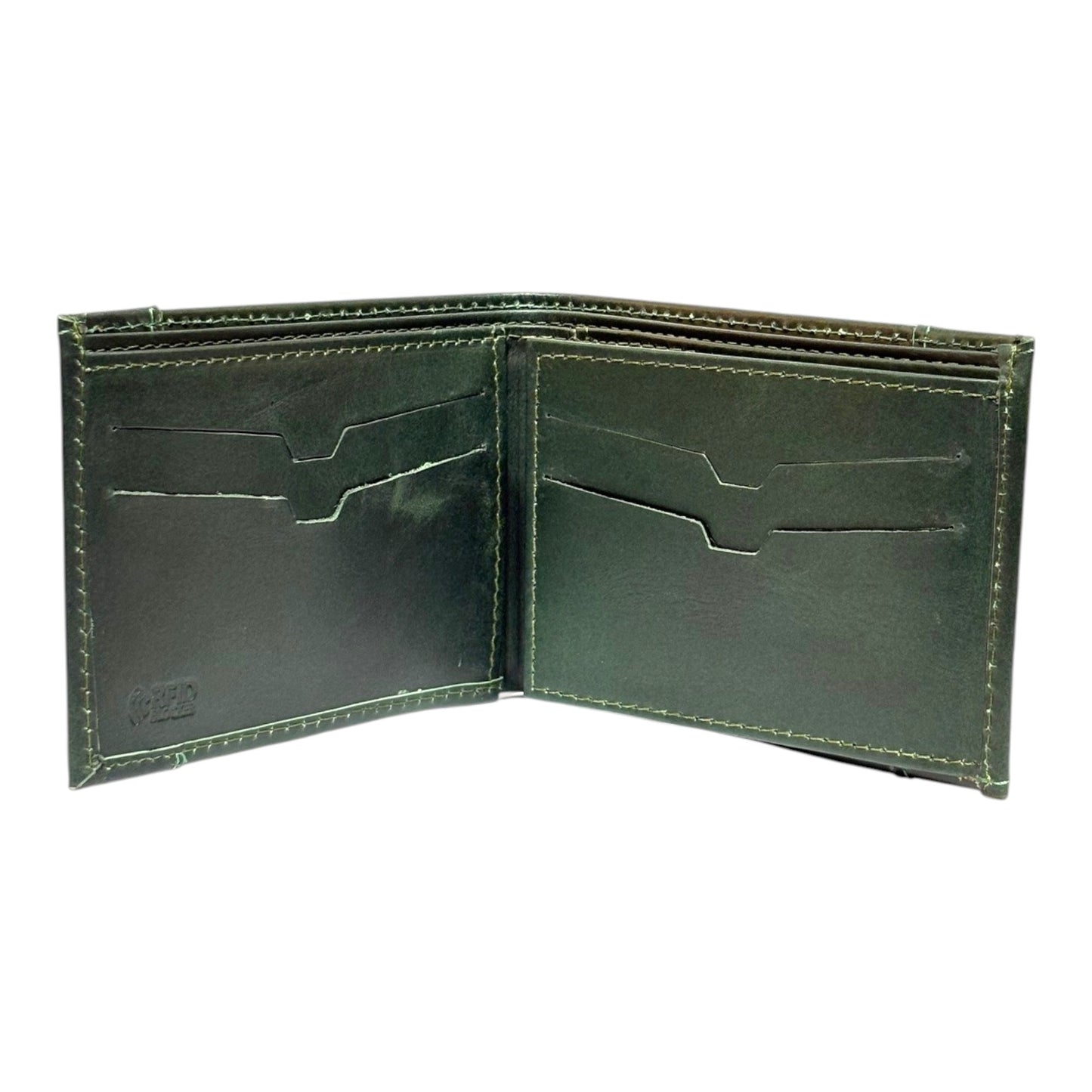 Hugo – Slim RFID Leather Wallet with Jacquard Patch