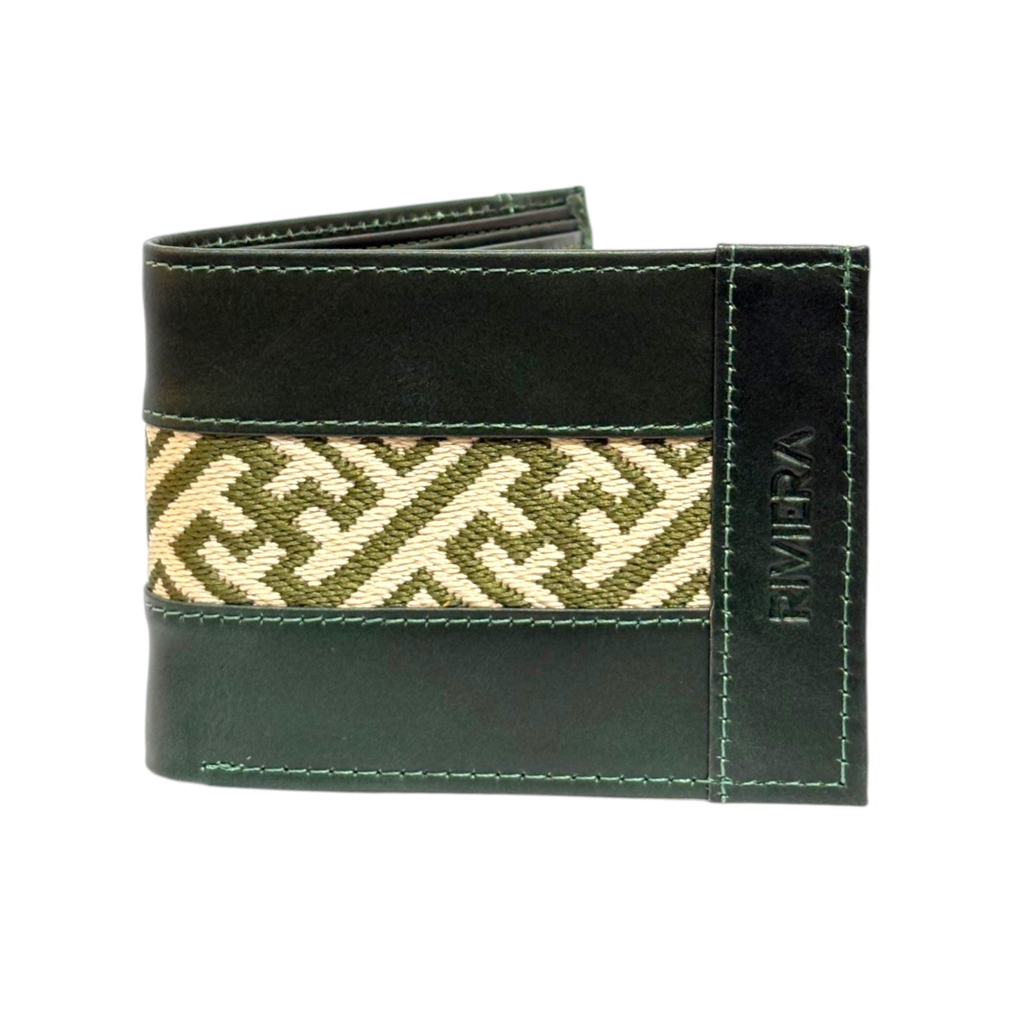 Hugo – Slim RFID Leather Wallet with Jacquard Patch