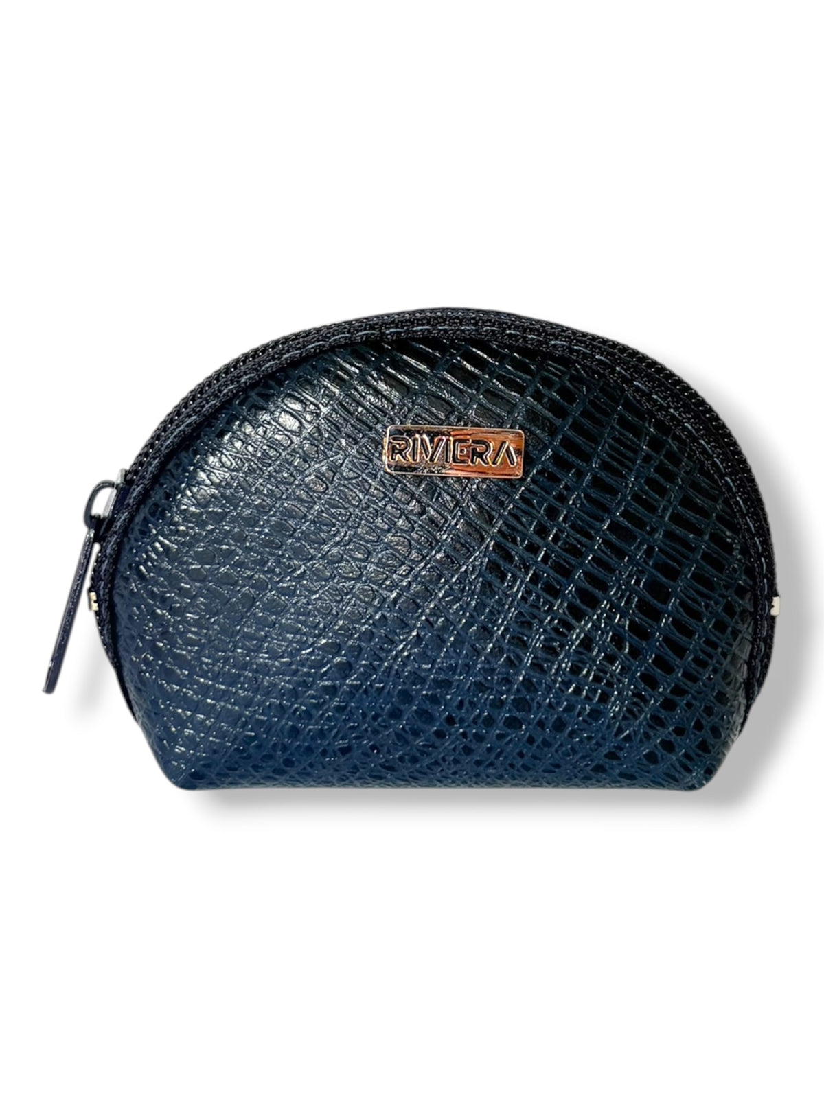 Luna Textured Leather Pouch