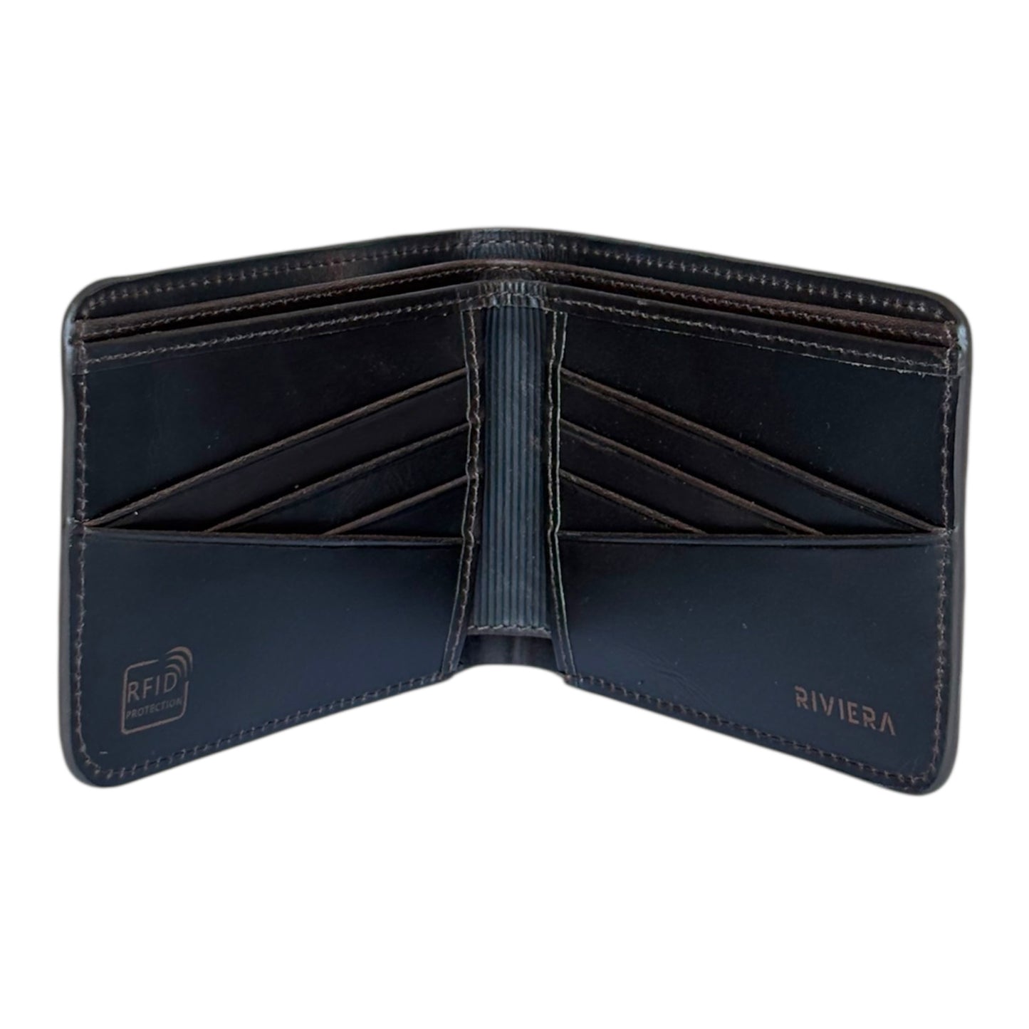 Simón – Leather Bifold Wallet with RFID Protection