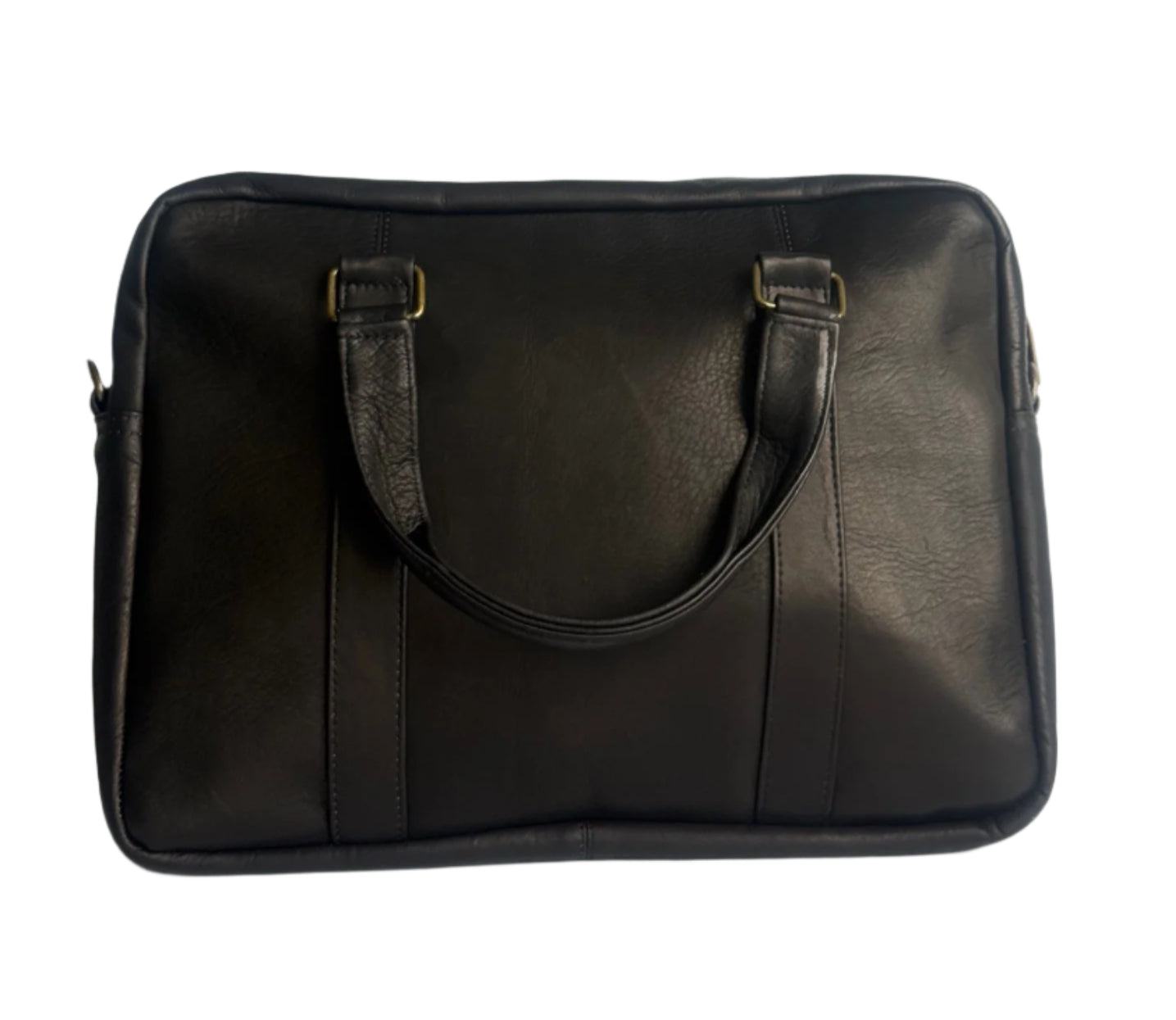 Lorenzo – Leather Messenger Bag with Laptop Pocket