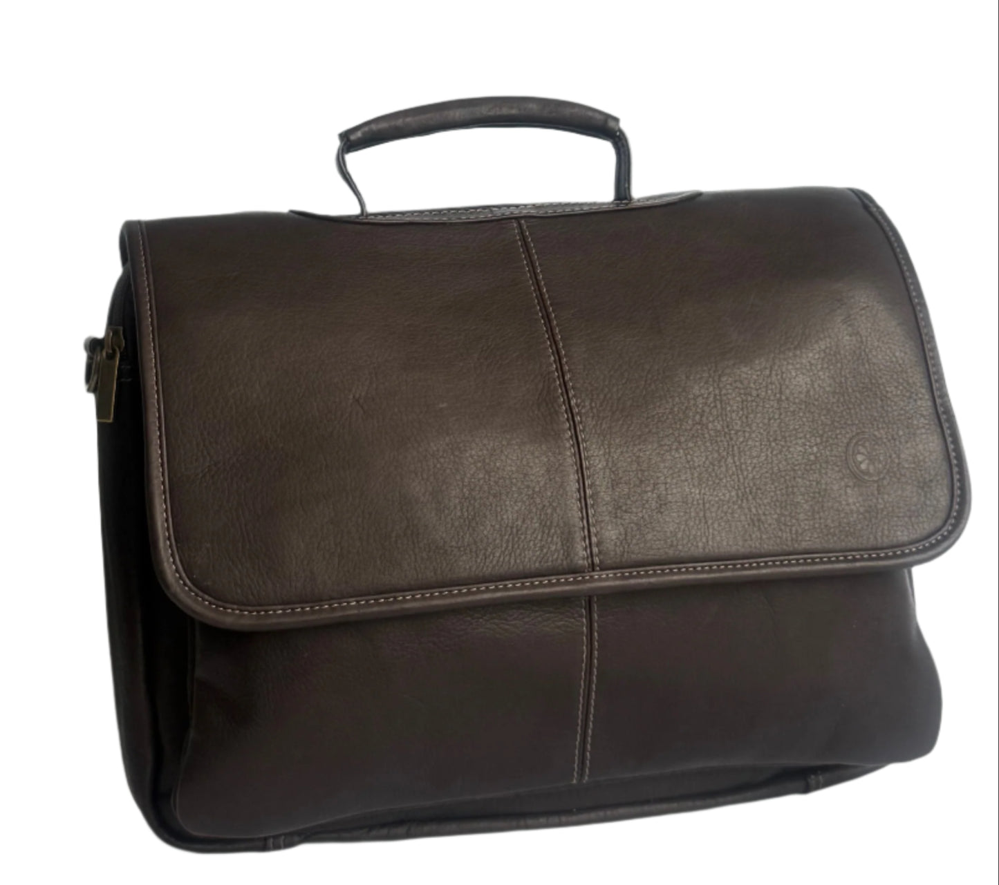 Santiago – Leather Laptop Messenger Bag