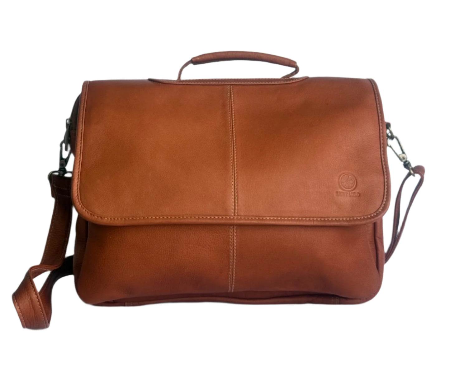 Santiago – Leather Laptop Messenger Bag