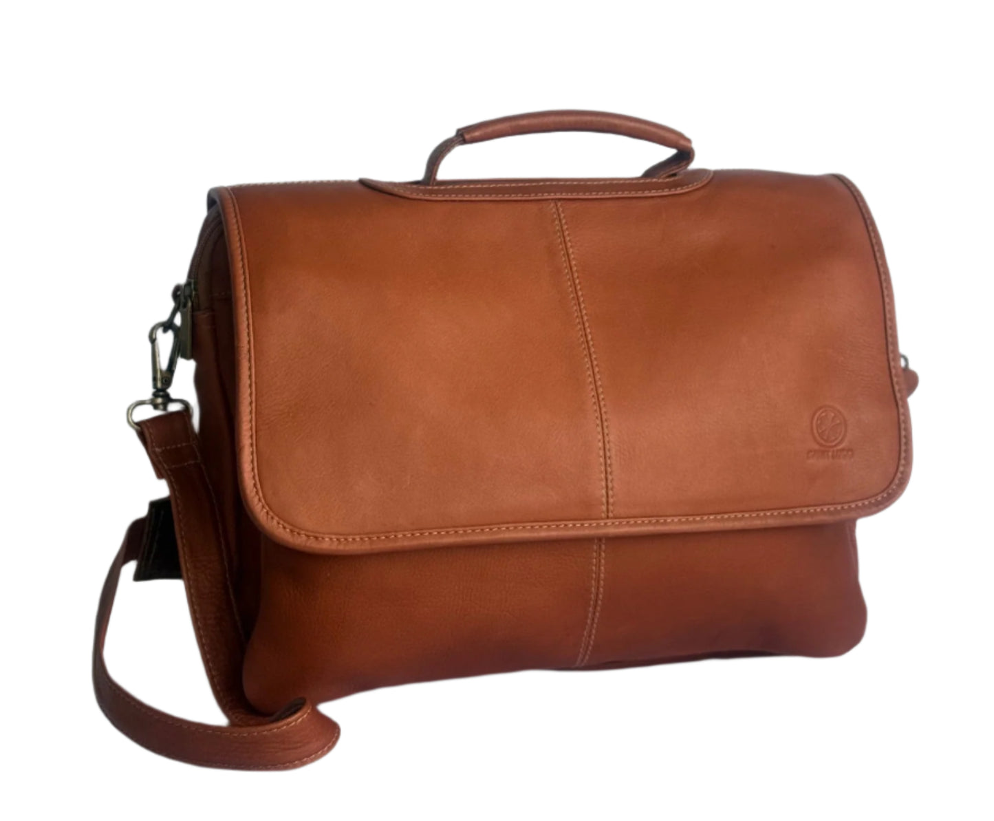 Santiago – Leather Laptop Messenger Bag