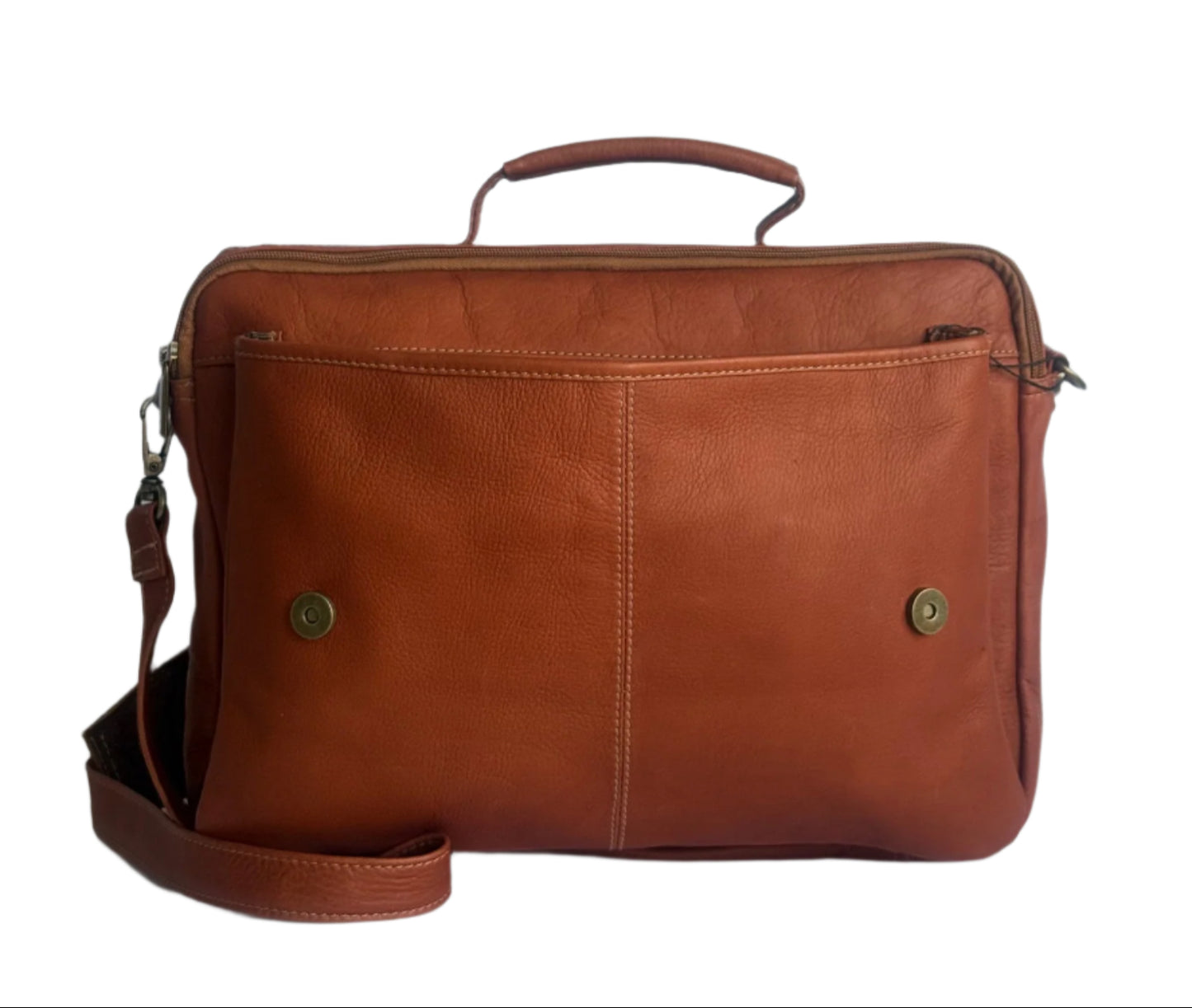 Santiago – Leather Laptop Messenger Bag