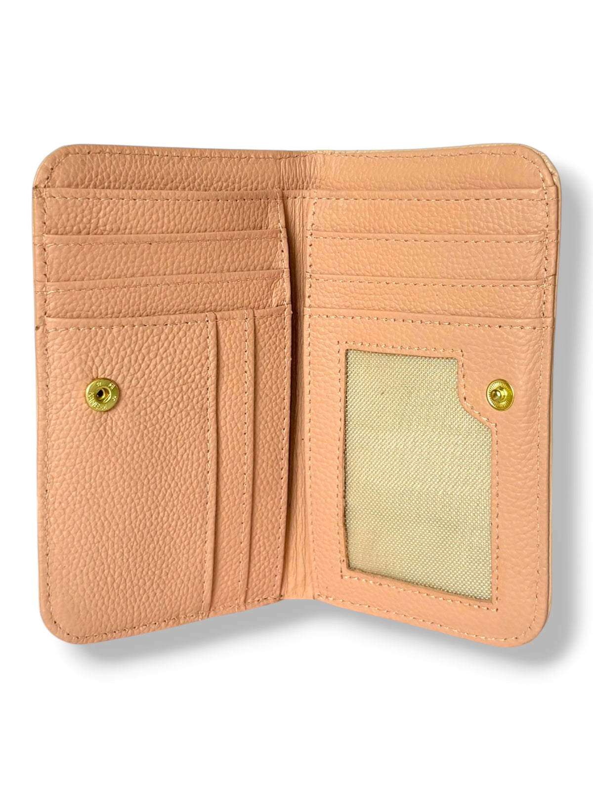 Aurora – Women’s Croc-Textured Leather Bifold Wallet