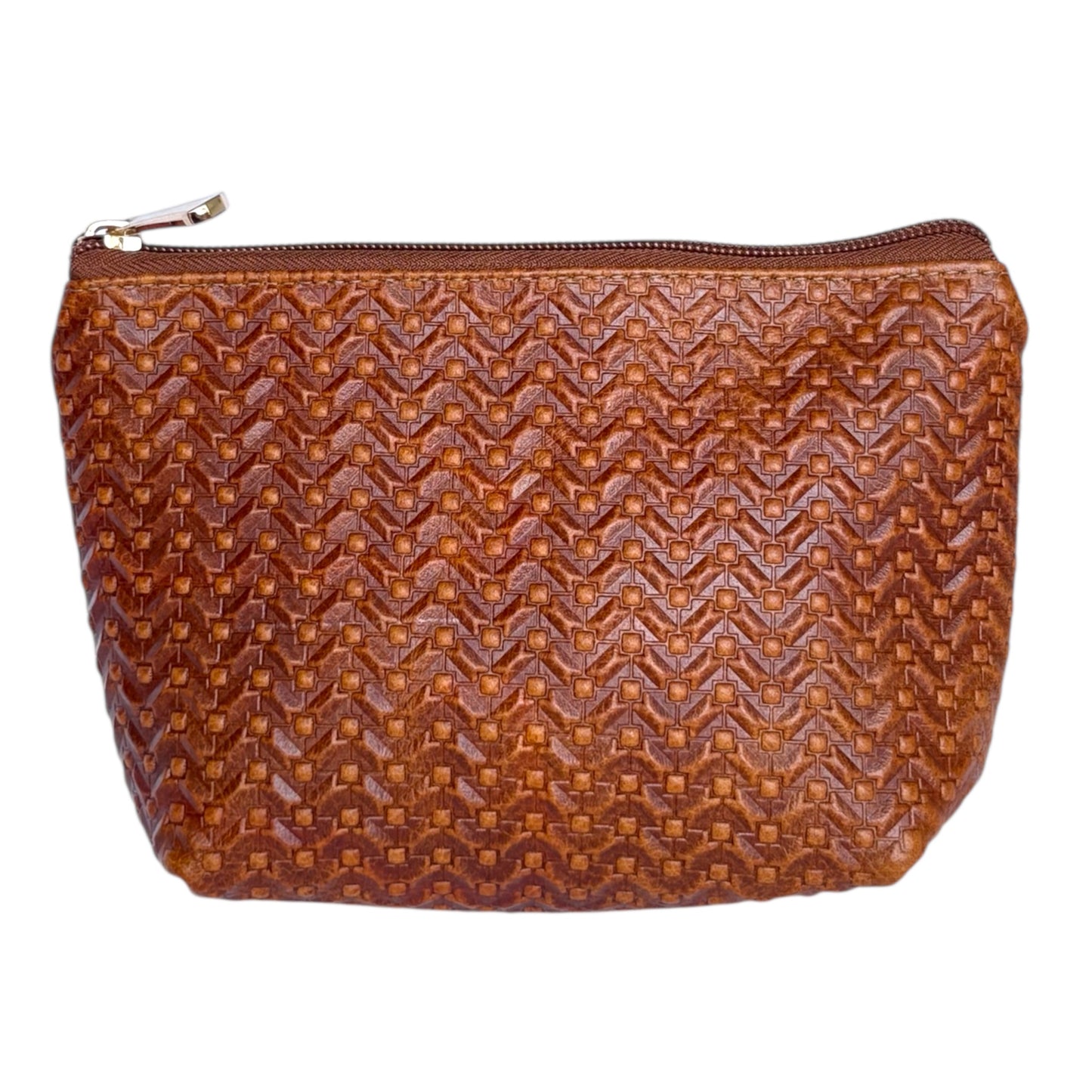 Aura-Leather Cosmetic Bag