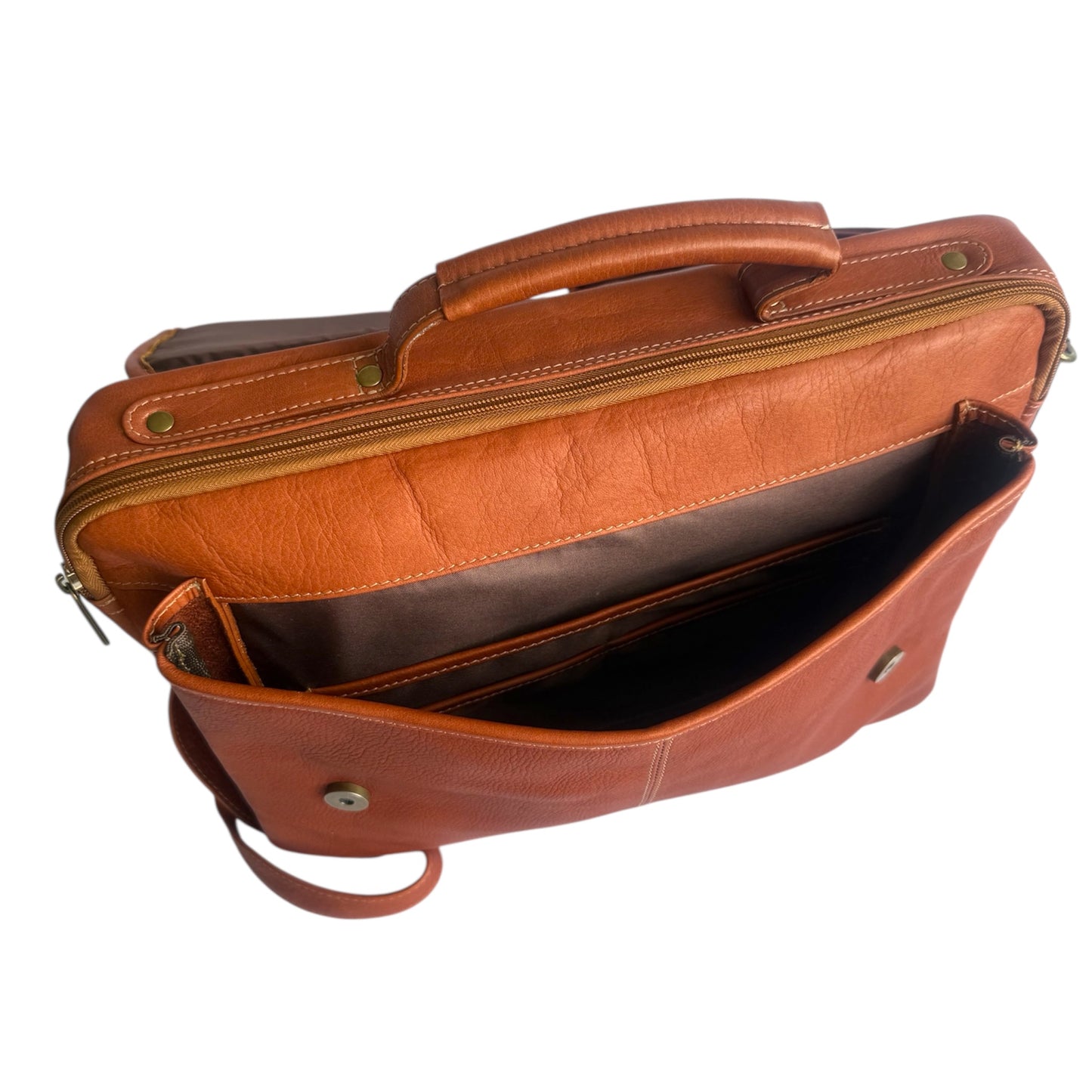 Santiago – Leather Laptop Messenger Bag