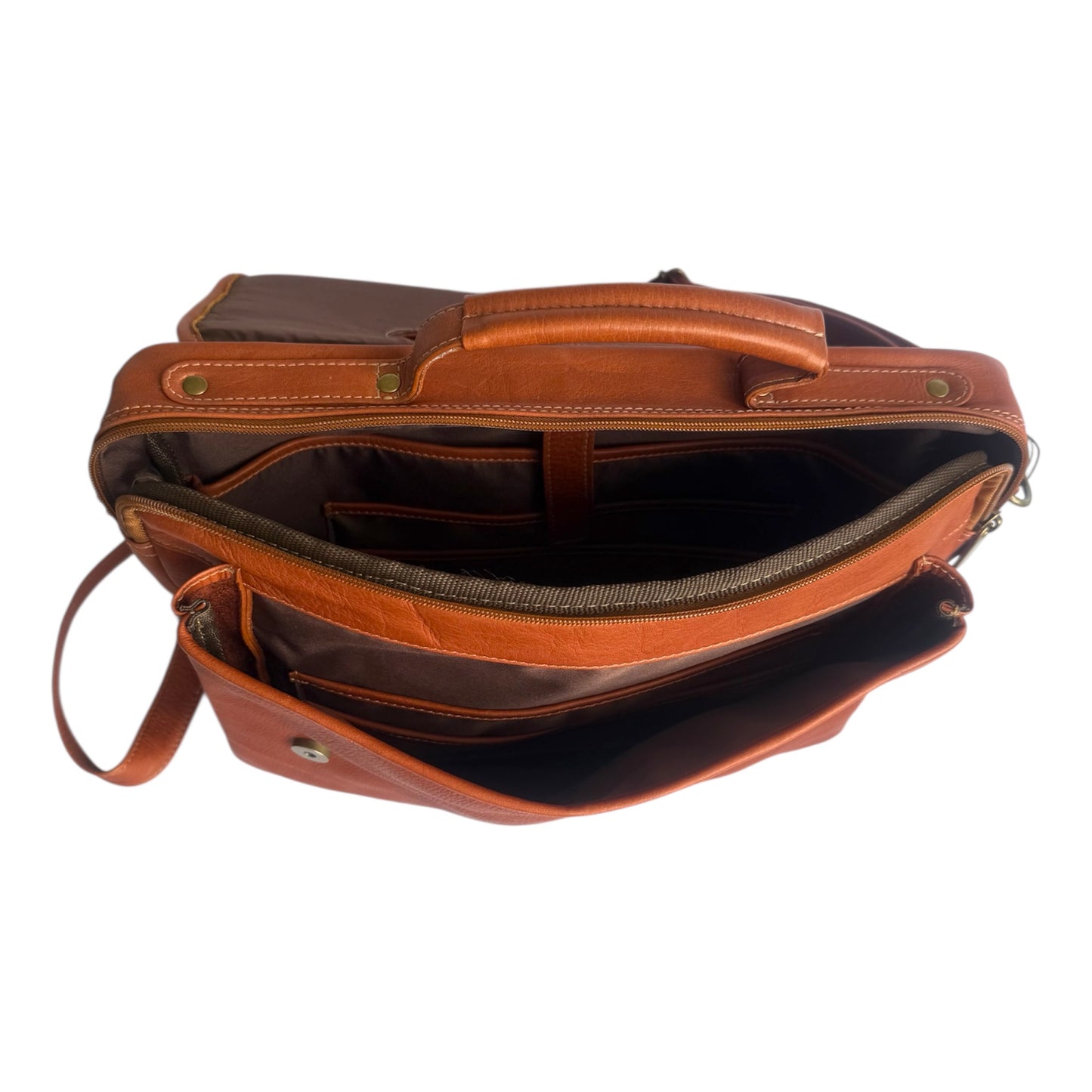 Santiago – Leather Laptop Messenger Bag