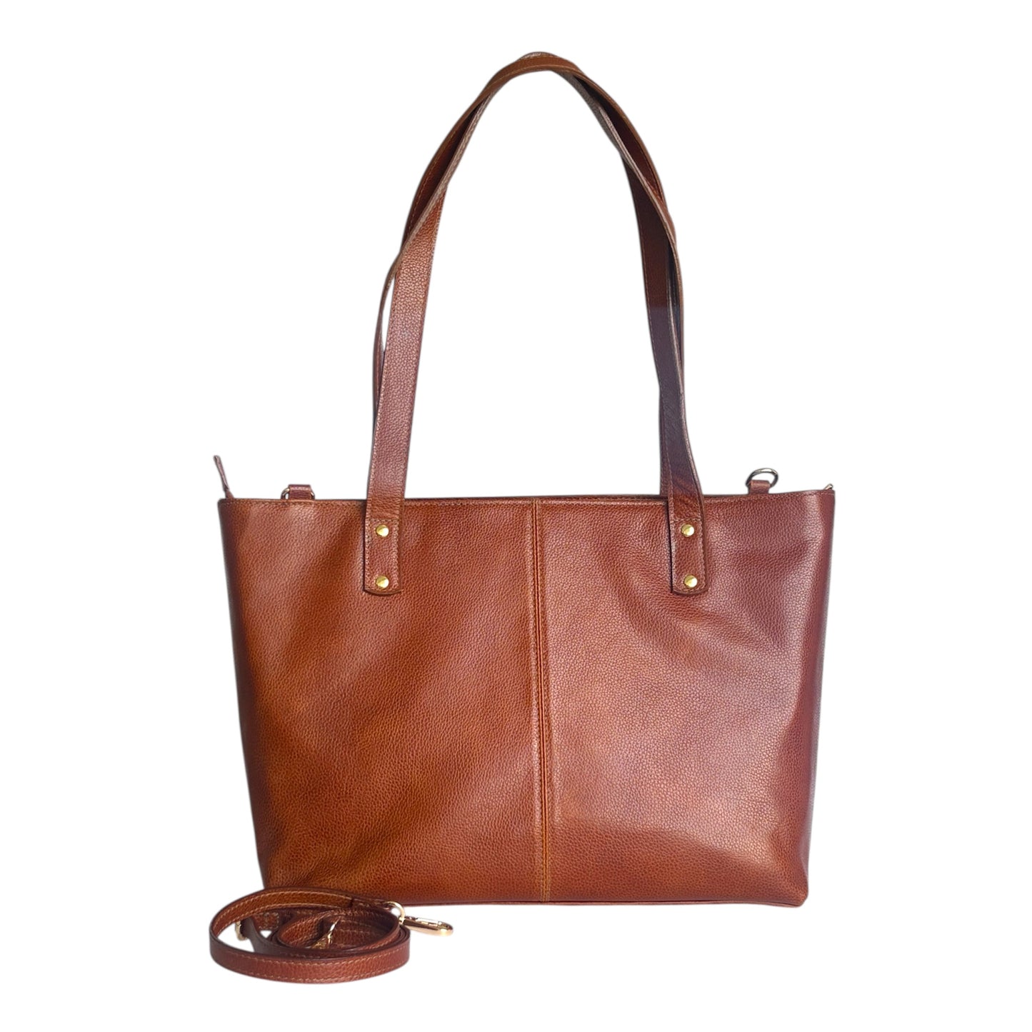 Women's Leather Large Tote Bag PC Comparment