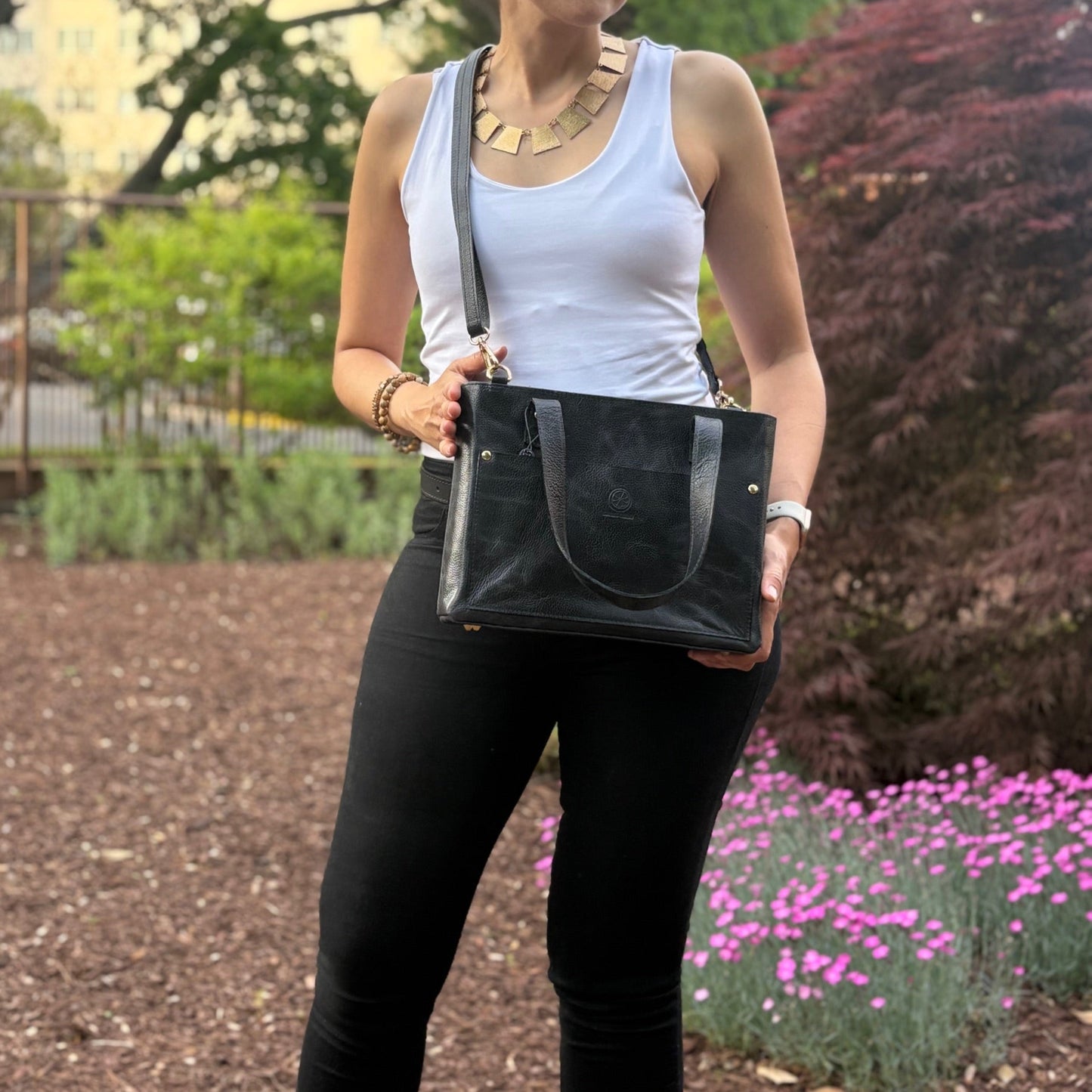 Camila – Leather Mini Tote Bag