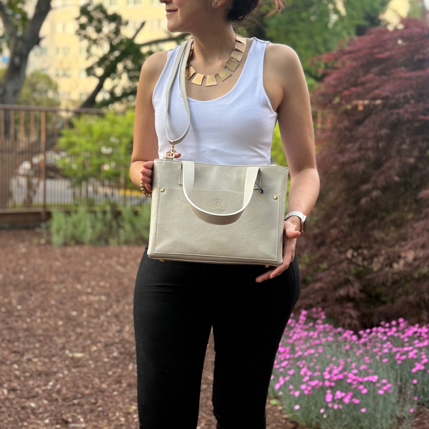 Camila – Leather Mini Tote Bag