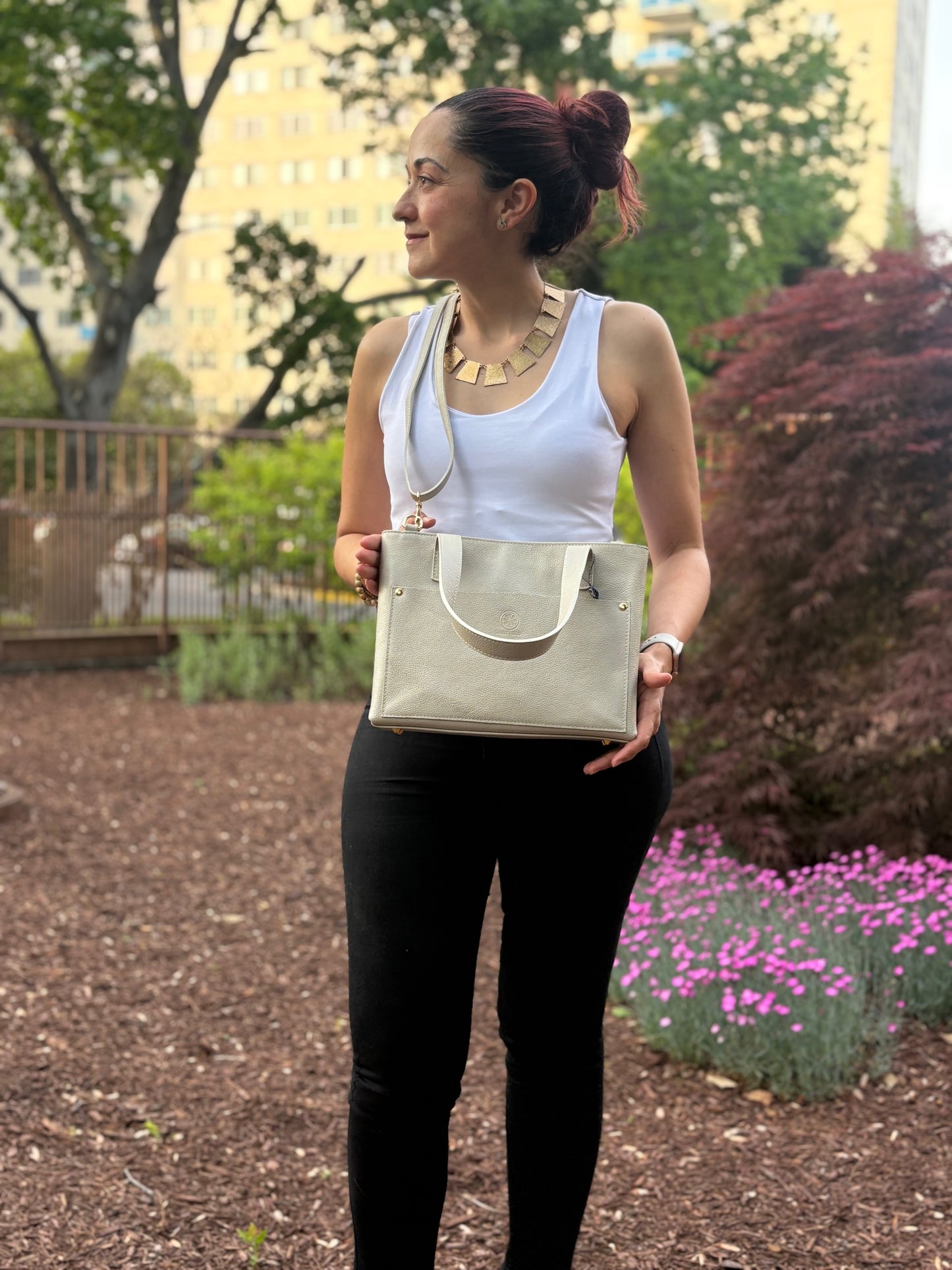 Camila – Leather Mini Tote Bag