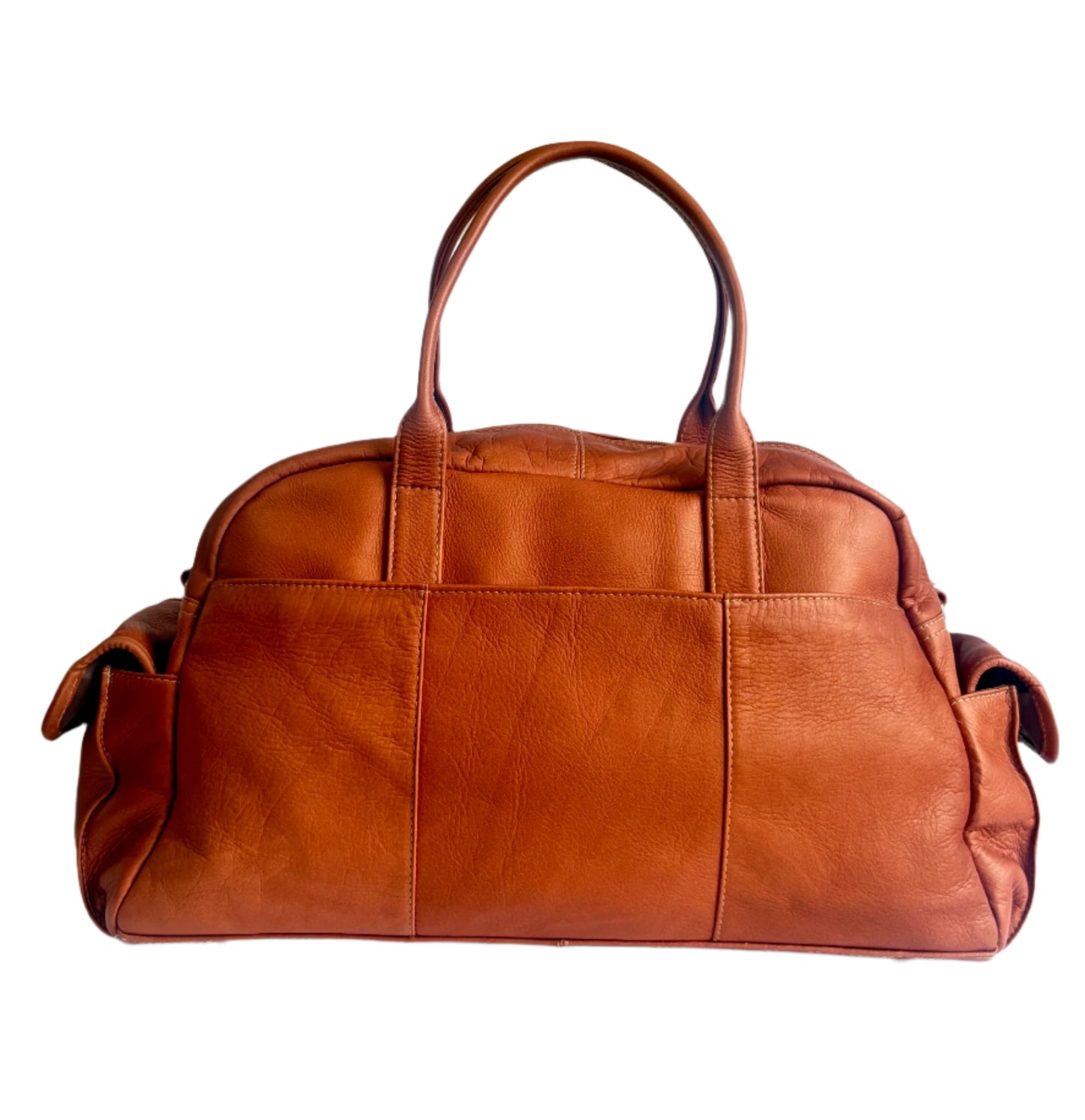 Men’s Leather Weekender Bag – Travel-Ready & Full-Grain Leather