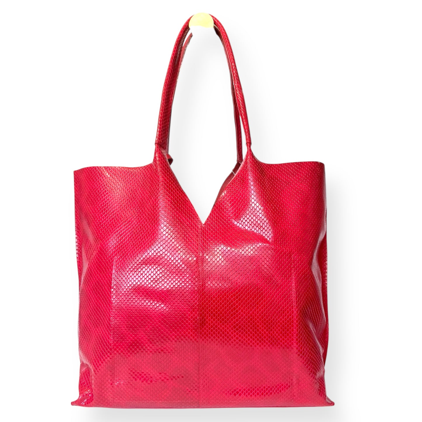 Alma Shopper – Embossed Leather Tote