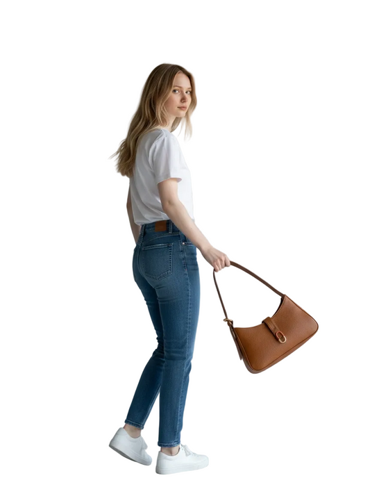 Sakura Mini Bag – Structured Leather Handbag