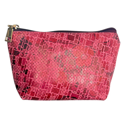 Aura-Leather Cosmetic Bag