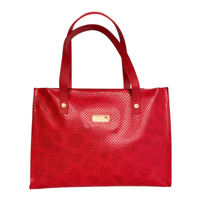 Valeria Textured Leather Tote Bag