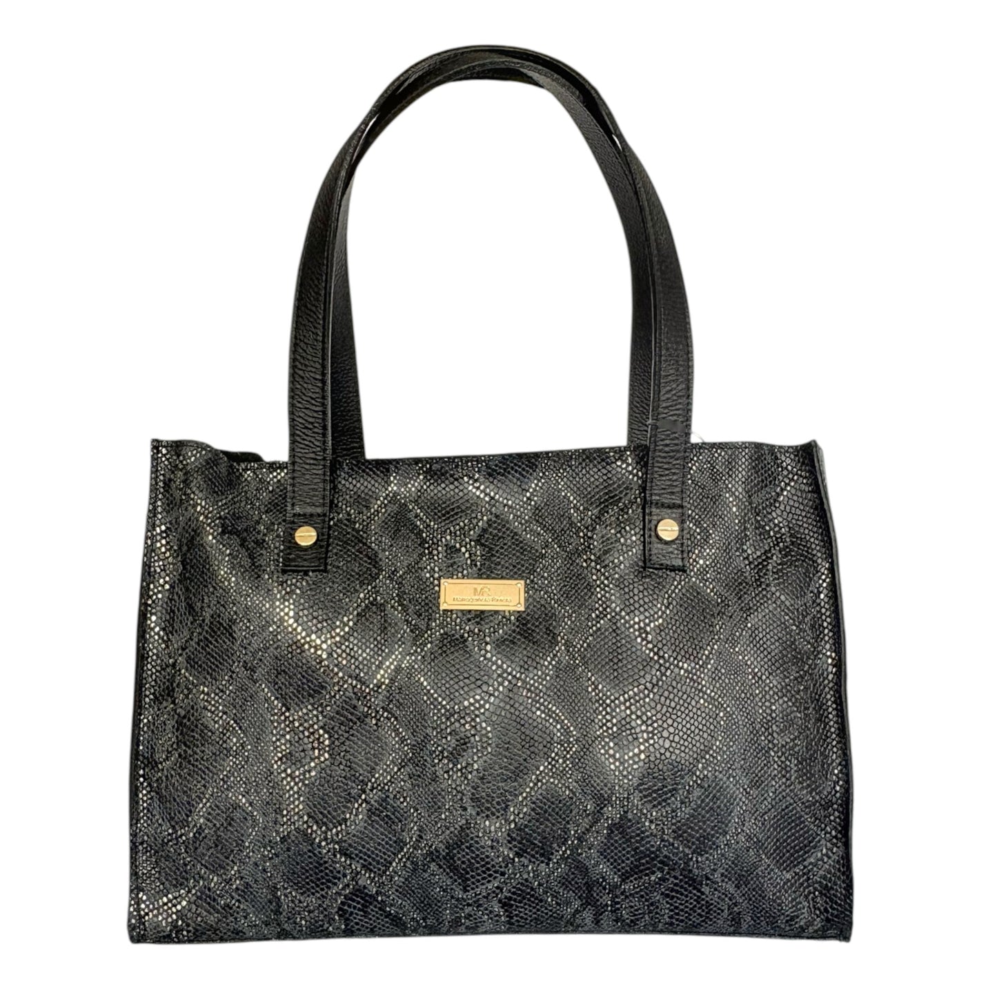 Valeria Textured Leather Tote Bag