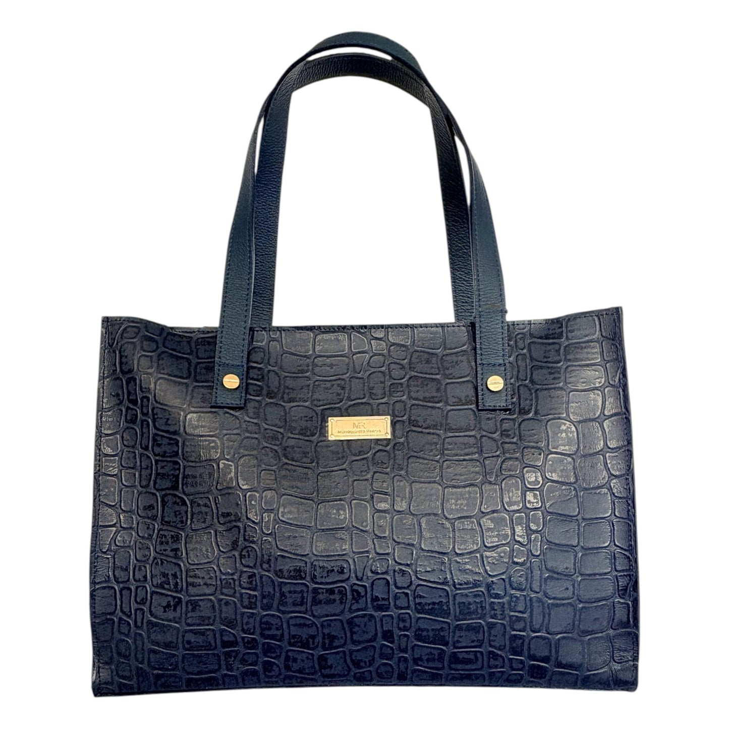 Valeria Textured Leather Tote Bag
