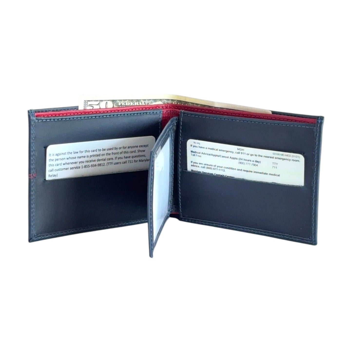 Andres – Leather Wallet with Removable Card Holder