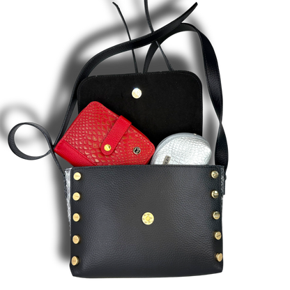 Willow Textured Leather Crossbody