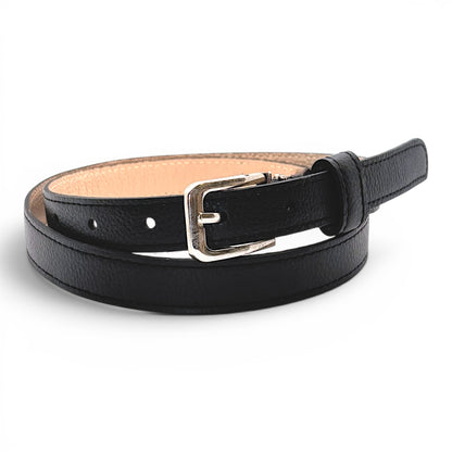 Iris Skinny Leather Belt