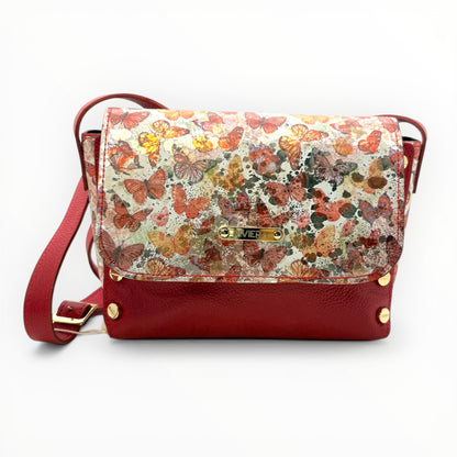 Willow Textured Leather Crossbody