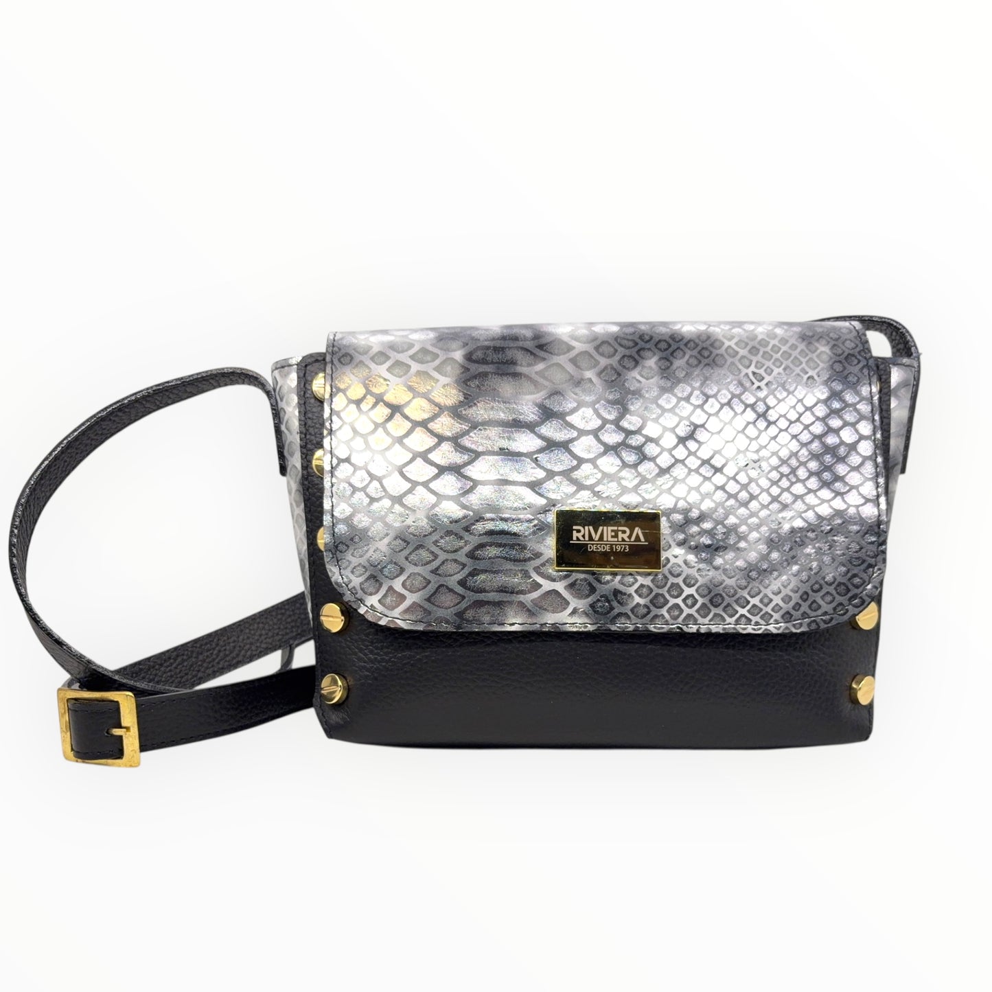 Willow Textured Leather Crossbody