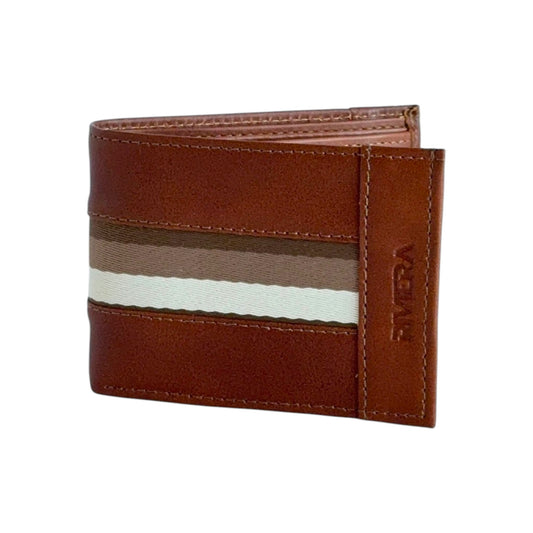 Hugo – Slim RFID Leather Wallet with Jacquard Patch