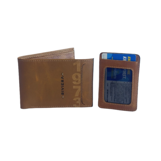 Elías – Leather Bifold Wallet with Removable Card Holder