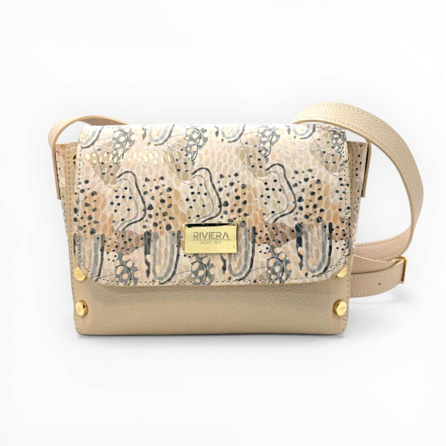Willow Textured Leather Crossbody
