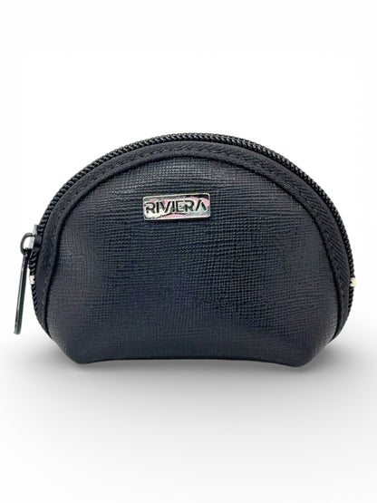Luna Textured Leather Pouch