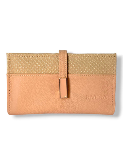 Elena Textured Large Wallet