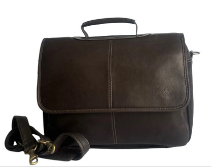 Santiago – Leather Laptop Messenger Bag