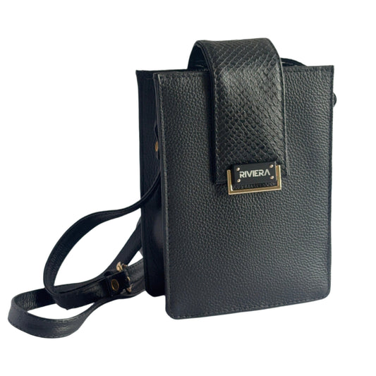 Isla – Leather Flap Crossbody Bag