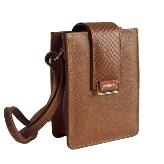 Isla – Leather Flap Crossbody Bag