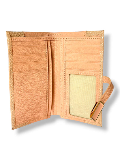 Elena Textured Large Wallet