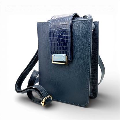 Isla – Leather Flap Crossbody Bag