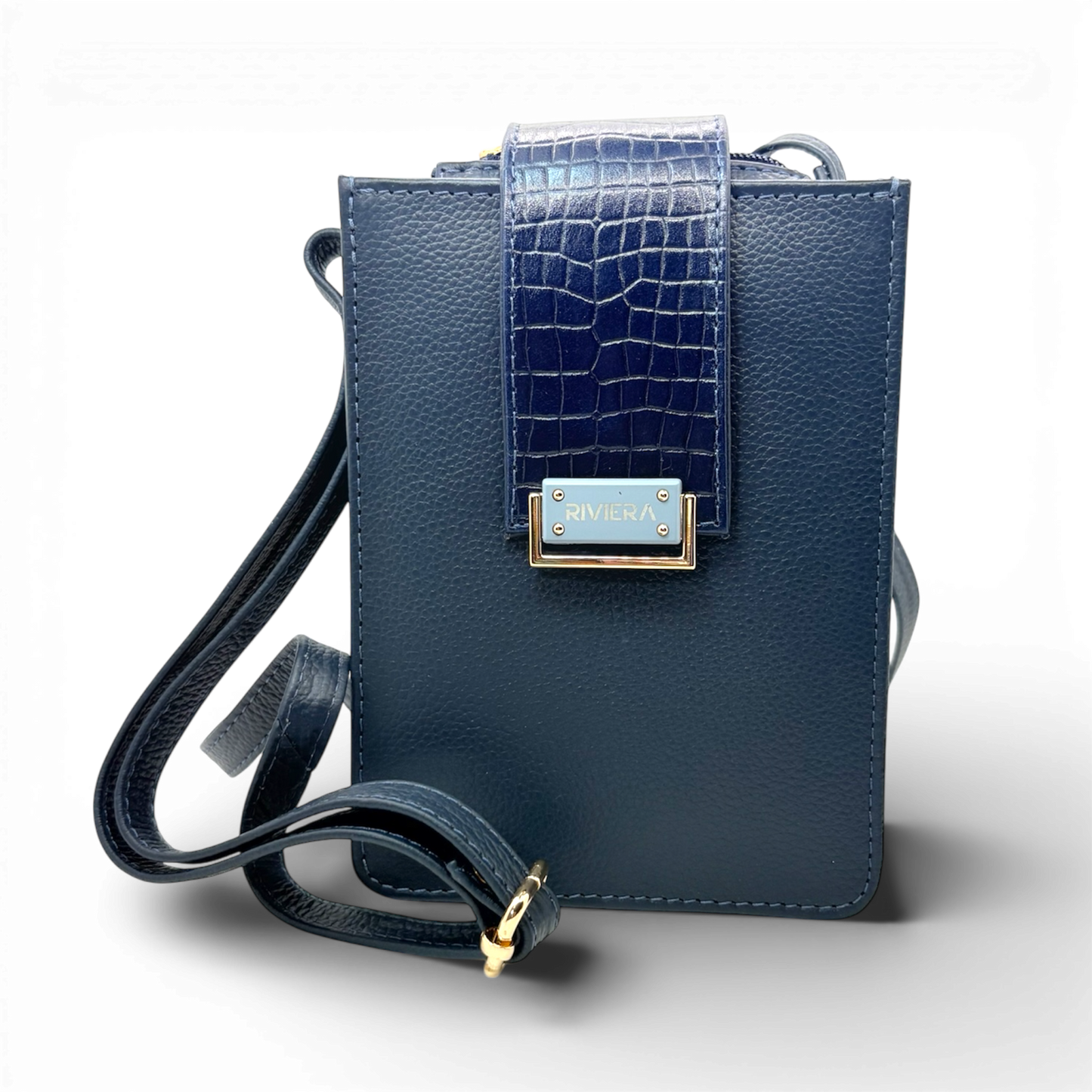Isla – Leather Flap Crossbody Bag
