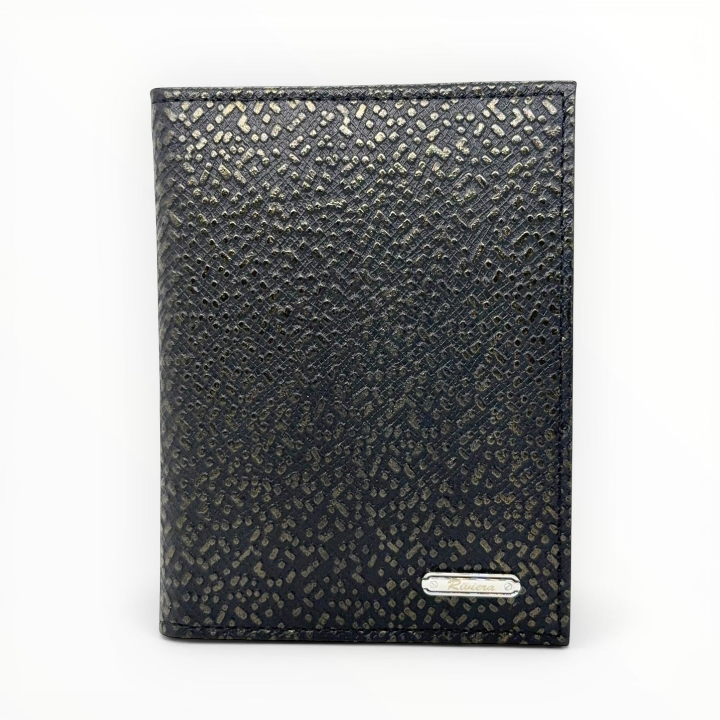 The Stella Textured Leather Passport Holder