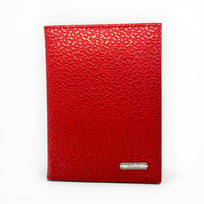The Stella Textured Leather Passport Holder