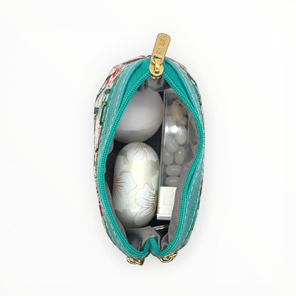 Chloe – The Artisan Weave Leather Pouch