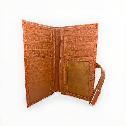 Elena Textured Large Wallet