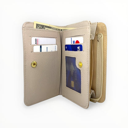 Sophia Mid-Size Leather Wallet
