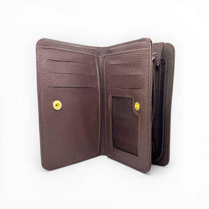 Sophia Mid-Size Leather Wallet